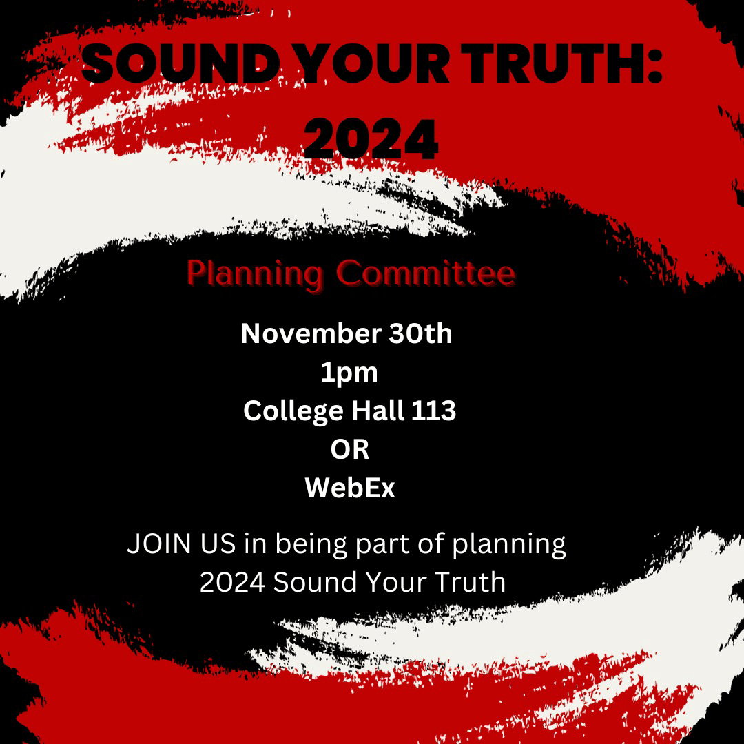 Sound Your Truth Planning Meeting