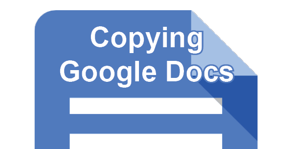 Copying Google Docs post icon