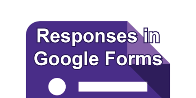 Responses in Google Form post icon