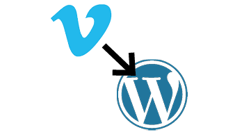 Vimeo to WordPress post icon