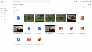 Videos on Google Drive