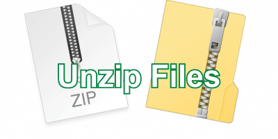 Unzip Files Post icon