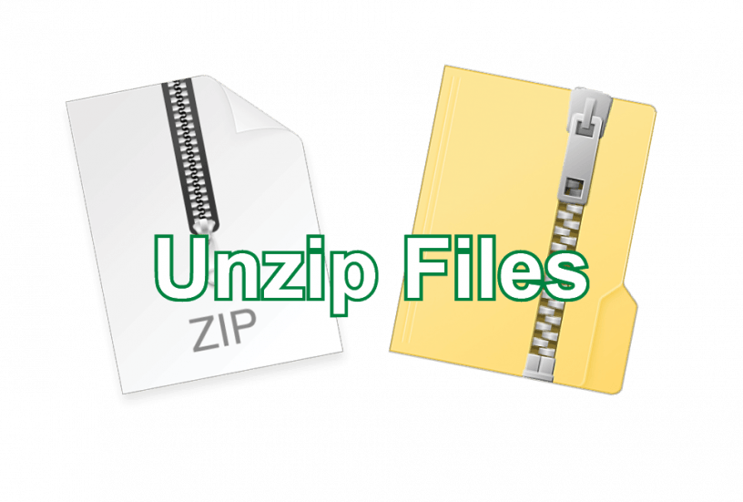 Unzip Files Post icon