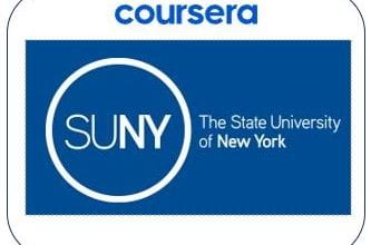 Coursera and SUNY Logos