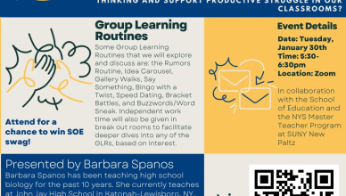 Poster for Group Learning Routines