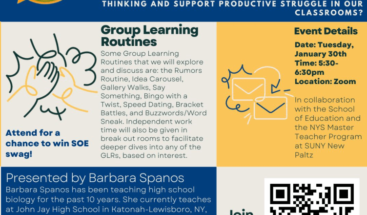 Poster for Group Learning Routines