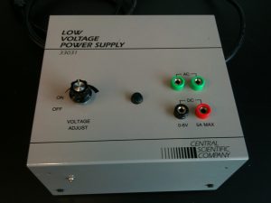 Figure 1: Cenco 33031 Low Voltage Power Supply