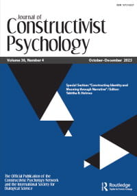 cover of Journal of Constructivist Psychology, 2023 Issue 4