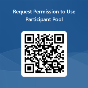 Request permission to use participant pool